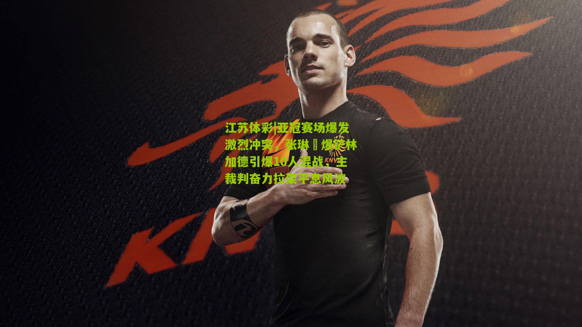 亚冠赛场爆发激烈冲突，张琳芃爆铲林加德引爆10人混战，主裁判奋力拉架平息风波